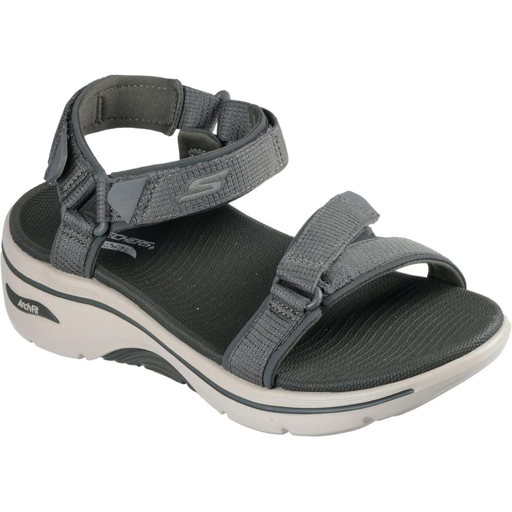 imageSkechers womens Onthego Go Walk Arch Fit 20 Sandal ExhilarateOlive