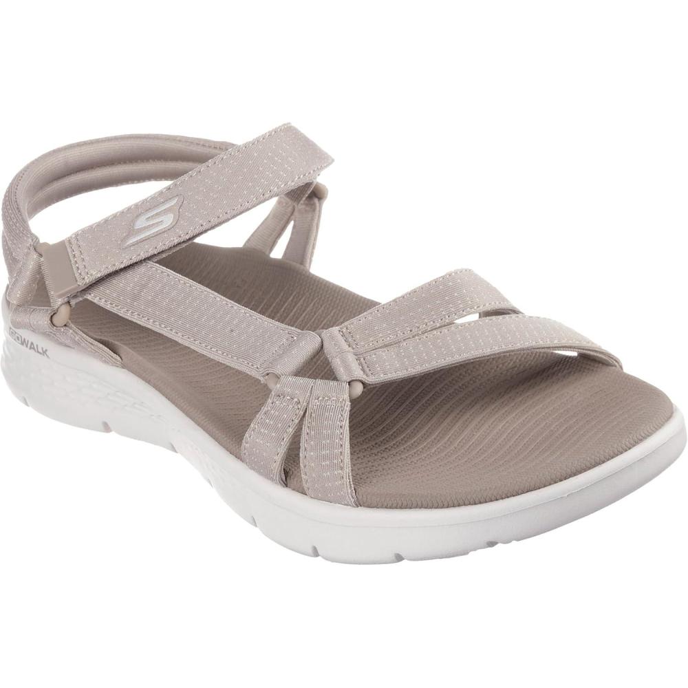 imageSkechers womens Onthego Go Walk Flex Sandal SublimeTaupe