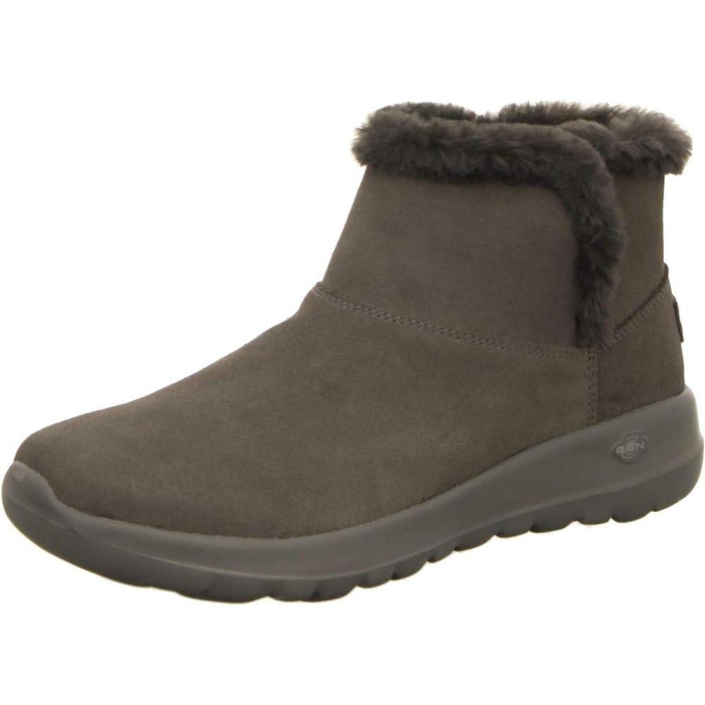 imageSkechers womens Onthego Go Walk Joy Bundle Up BootCharcoal