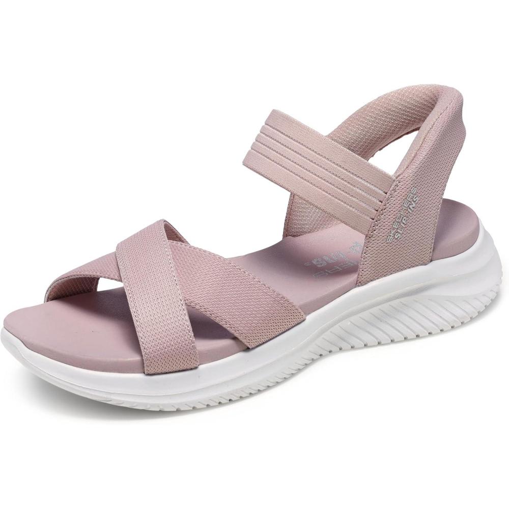 imageSkechers womens Ultra Flex 30 Never Netter Hands Free SlipinsBlush