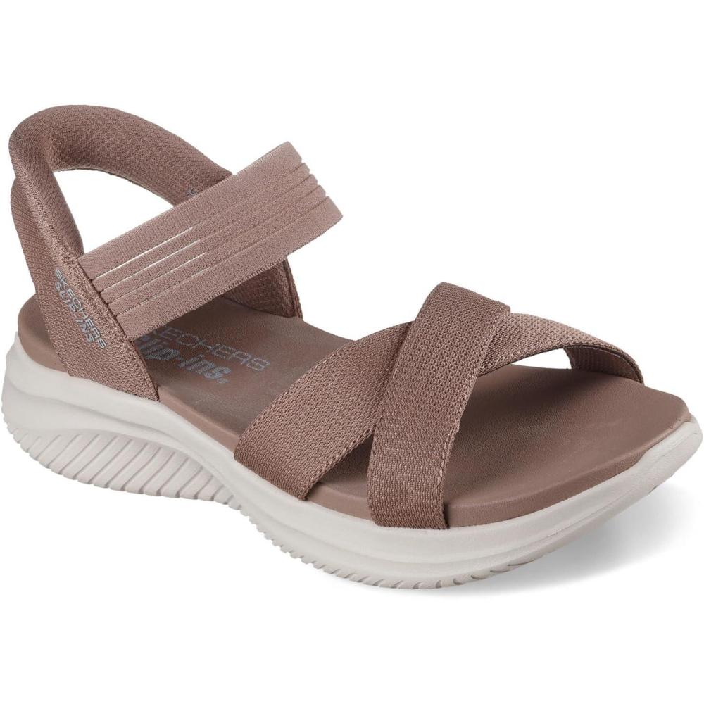imageSkechers womens Ultra Flex 30 Never Netter Hands Free SlipinsMocha