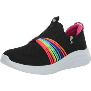 SKECHERS Girls Ultra Flex 3.0-Rainbow Speed(Black/Multi)