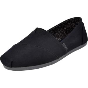 Skechers BOBS Women’s Bobs Plush-Peace & Love(Black/Charcoal)