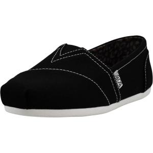 Skechers BOBS Women’s Bobs Plush-Peace & Love(Black/White)