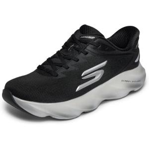 Skechers Men’s Aero Burst Hands Free Slip-ins Sneaker(Black/White)