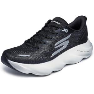 Skechers Men’s Aero Burst Sneaker(Black/White)