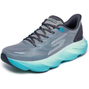 Skechers Men’s Aero Burst Sneaker(Gray/Blue)