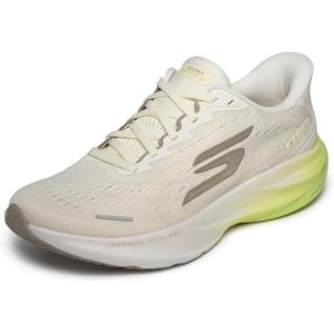 Skechers Men’s Aero Spark Hands Free Slip-ins Sneaker(Off-white)