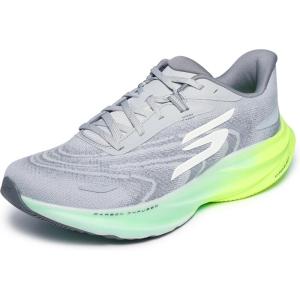 Skechers Men’s Aero Spark Sneaker(Gray/Lime)
