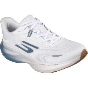 Skechers Men’s Aero Spark Sneaker(White/Blue)