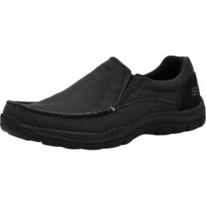 Skechers Men’s Expected Avillo Relaxed-Fit Slip-On Loafer(Black/Black)