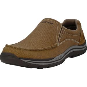 Skechers Men’s Expected Avillo Relaxed-Fit Slip-On Loafer(Chestnut)