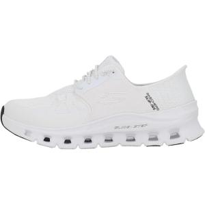 Skechers Mens Glide-Step Pro Hands Free Slip-in(White Mesh Hotmelt)