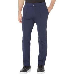 Skechers Men’s Go Walk Slip Ins Stretchable Straight Leg Pintuck Zip Fly Pants(Blue Iris)