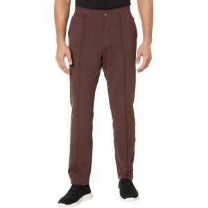 Skechers Men’s Go Walk Slip Ins Stretchable Straight Leg Pintuck Zip Fly Pants(Raisin)