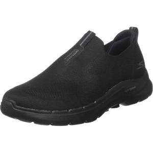Skechers Mens Gowalk 6 – Stretch Fit Slip-on Athletic Performance Walking Shoe(Black)