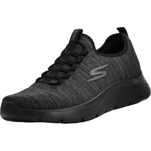 Skechers Men’s Gowalk Flex Slip-On Walking Shoes(Black/Charcoal)