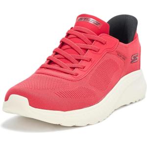 Skechers Mens Hands Free Slip-ins Squad Chaos – Solid Step(Red)