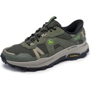 Skechers Mens John Deere Equalizer 5.0 Trail Harvester Lace Up(Green)