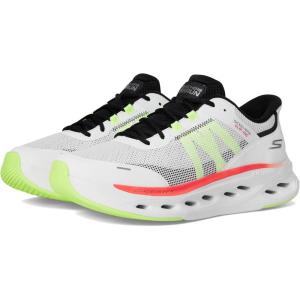 Skechers Mens Max Cushioning Glide Step Aberdeen Hands Free Slip-ins(White/Multi)