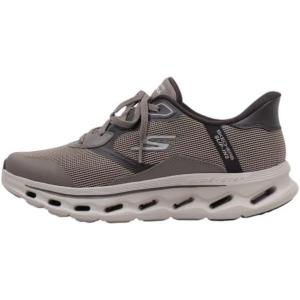 Skechers Mens Men’s Hands Free Slip-ins Go Walk Glide-Step 2.0 – Zac Sneaker(Dark Taupe)