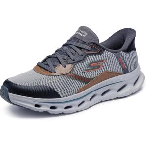 Skechers Mens Men’s Hands Free Slip-ins Go Walk Glide-Step 2.0 – Zac Sneaker(Grey)