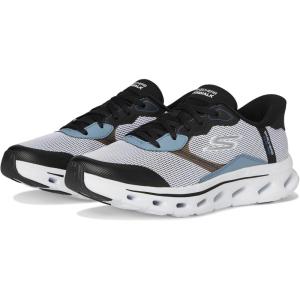 Skechers Mens Men’s Hands Free Slip-ins Go Walk Glide-Step 2.0 – Zac Sneaker(White/Black)