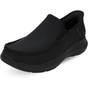 Skechers Men’s Parson Oswin Slip-in Loafers(Black)