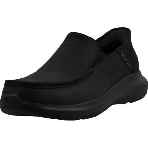 Skechers Men’s Parson Oswin Slip-in Loafers(Black/Black)
