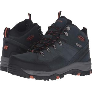 Skechers Men’s Relment- Pelmo Hiking Boots(Gray Suede)