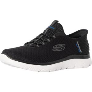 Skechers Men’s Summits Hight Range Slip-in Sneaker(Black)