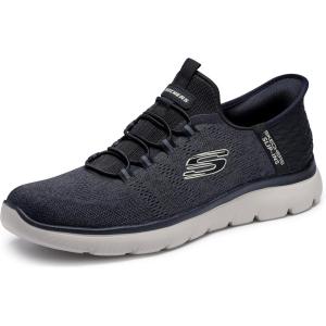 Skechers Men’s Summits Key Pace Hands Free Slip-in Shoes(Black)