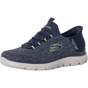 Skechers Men’s Summits Key Pace Hands Free Slip-in Shoes(Navy)