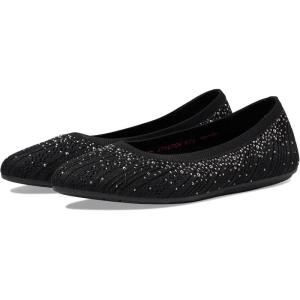 Skechers Modern Comfort Women’s Womens Cleo 2.0 – Glitzy DazeBallet Flat(Black)