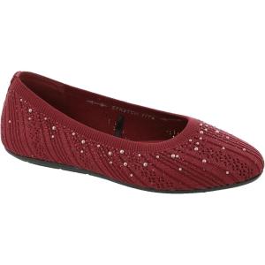 Skechers Modern Comfort Women’s Womens Cleo 2.0 – Glitzy DazeBallet Flat(Red)