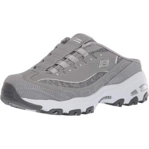 Skechers Sport Women’s D’Lites Slip-On Mule Sneaker(Grey)