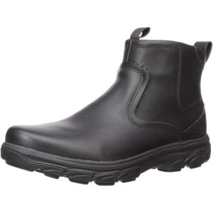 Skechers USA Men’s Resment Korver Chukka Boot(Black/Black)