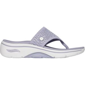 Skechers Women’s 3pt Wedge Flip-Flop(Lavender)