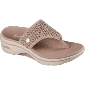 Skechers Women’s 3pt Wedge Flip-Flop(Taupe)