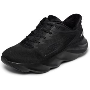 Skechers Women’s Aero Burst Hands Free Slip-ins Sneaker(Black/Black)