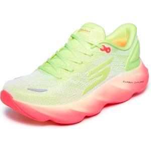 Skechers Women’s Aero Burst Sneaker(White/Yellow)