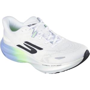 Skechers Women’s Aero Spark Sneaker(White/Lime)