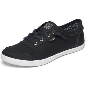 Skechers Women’s Bobs B Cute Sneaker – Memory Foam, Flexible Outsole, Lightweight Vegan Shoes(Black)