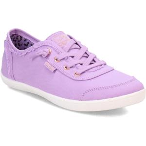 Skechers Women’s Bobs B Cute Sneaker – Memory Foam, Flexible Outsole, Lightweight Vegan Shoes(Lilac)