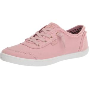 Skechers Women’s Bobs B Cute Sneaker – Memory Foam, Flexible Outsole, Lightweight Vegan Shoes(Rose)