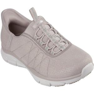 Skechers Womens Brilliance – Night Shift Hands Free Slip-ins(Taupe)