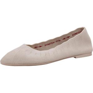 Skechers Women’s Cleo Bewitch Ballet Flat(Natural)