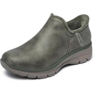 Skechers Women’s Easy Going Modern Hour Hands Free Slip-ins Ankle Boots(Olive)