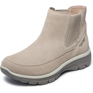 Skechers Women’s Easy Going-Casual Icon Hands Free Slip-ins Ankle Boot(Dark Natural)