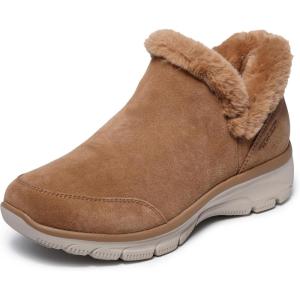 Skechers Women’s Easy Going-Fall Feeling Hands Free Slip-ins Ankle Boot(Chestnut)